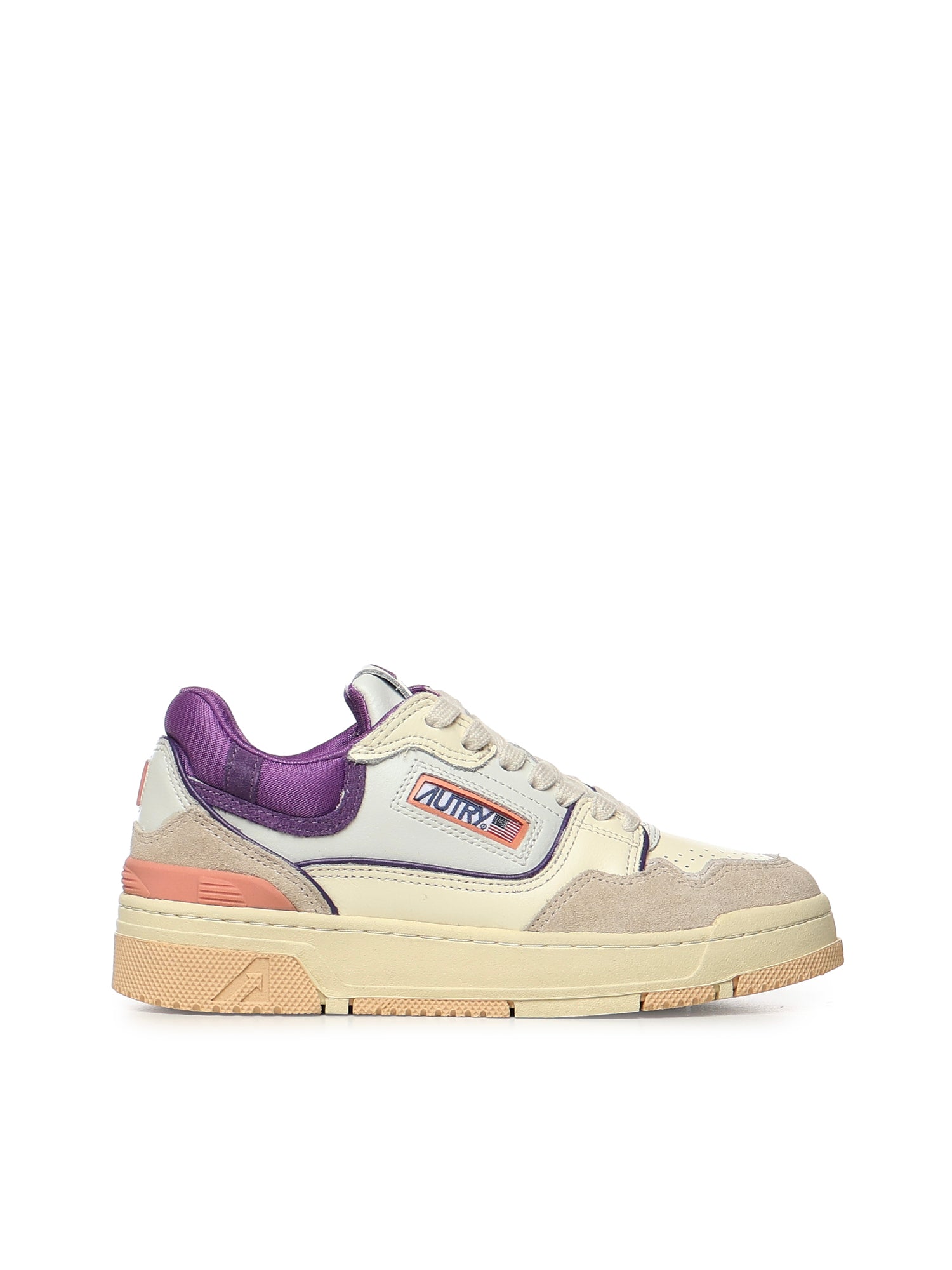 AUTRY Sneakers White, Eldberry Leather