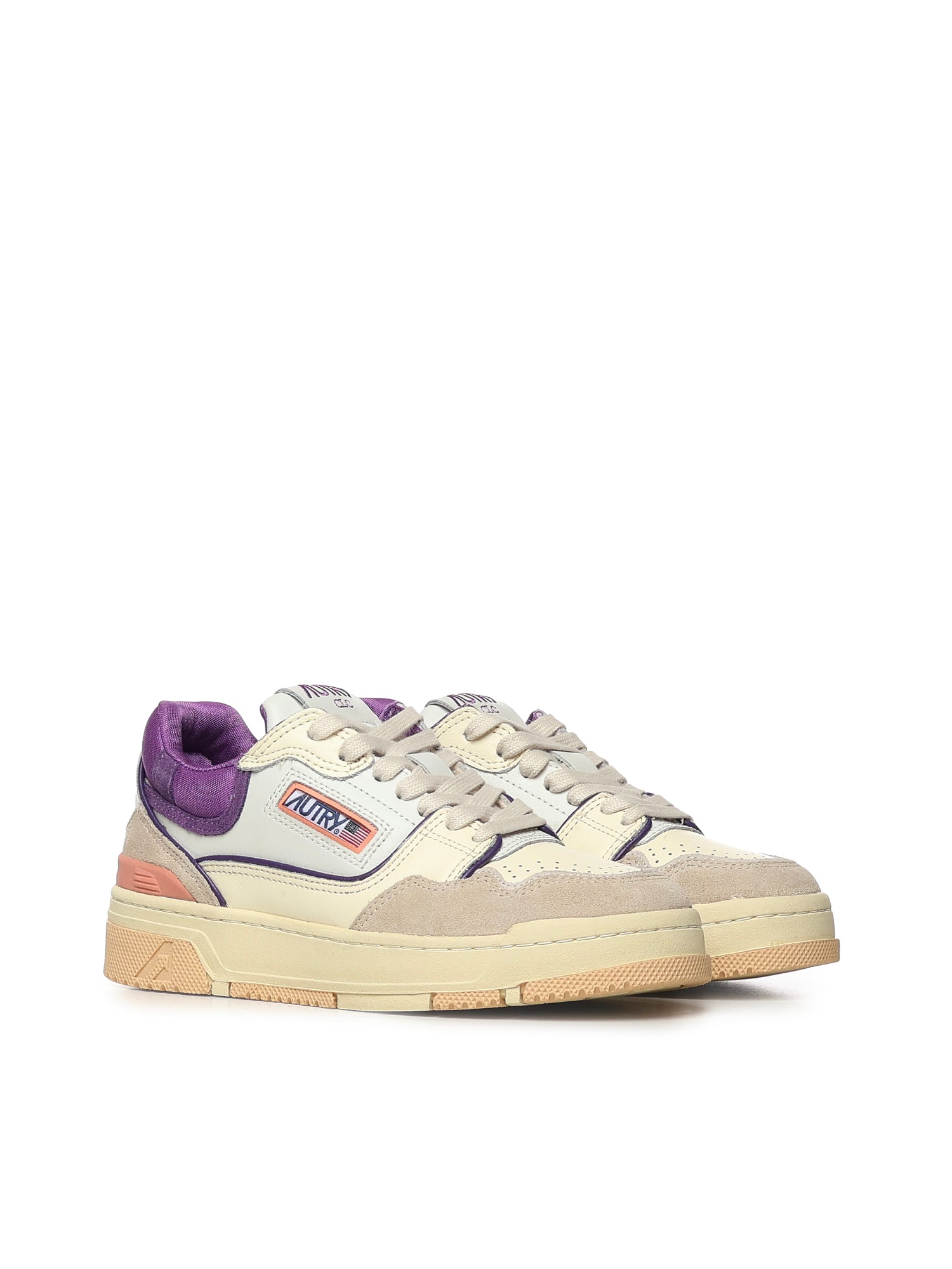 AUTRY Sneakers White, Eldberry Leather