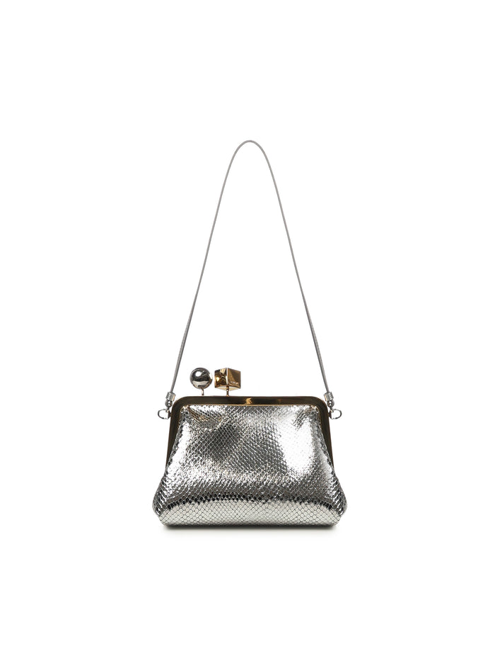 Jacquemus Bags Silver Calfskin