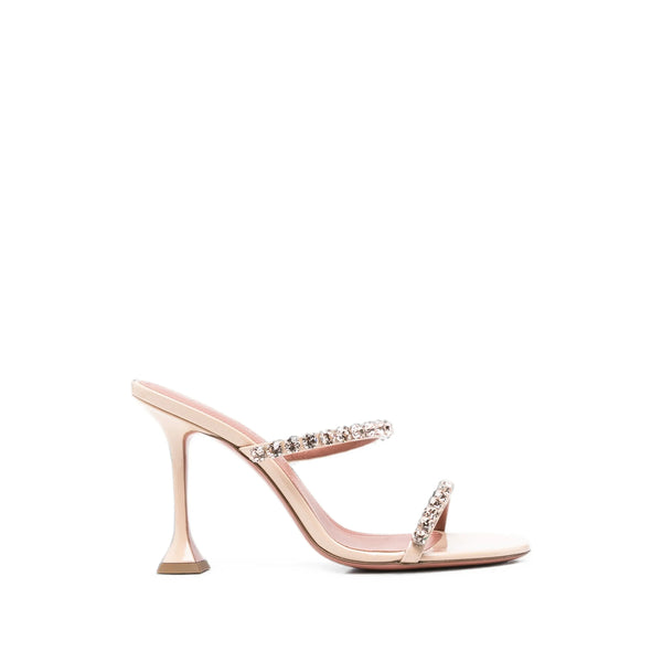 Heeled Sandals Pink Patent