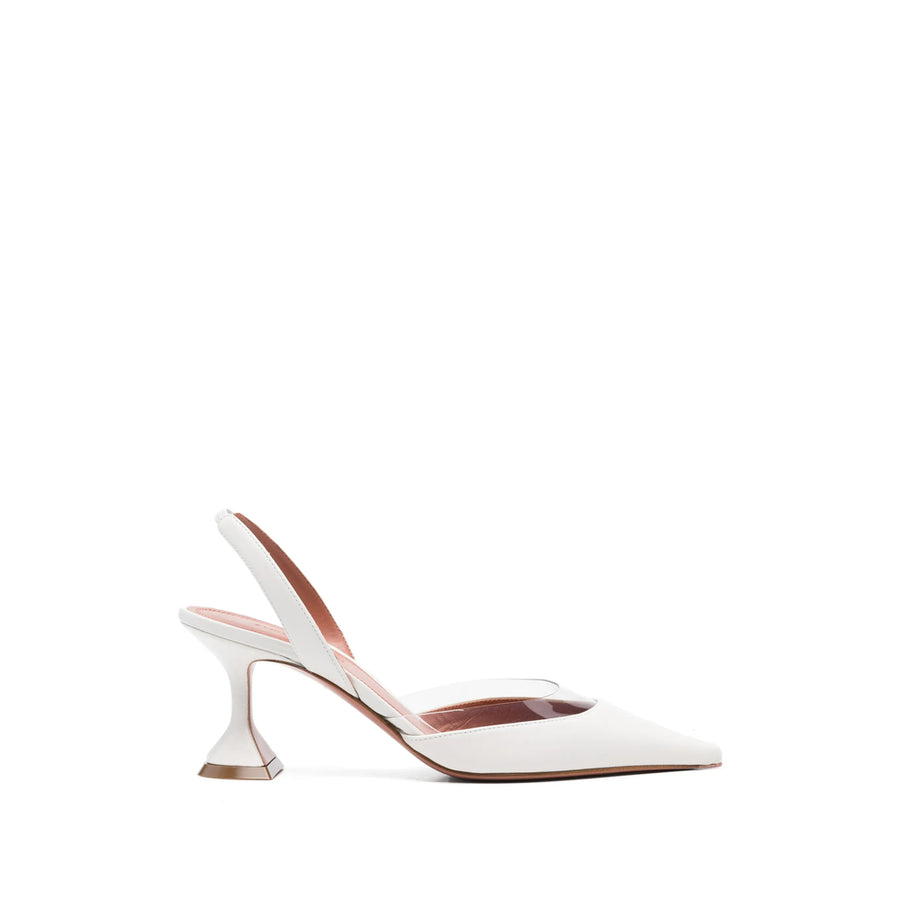 Slingback Heels Lara 70 White