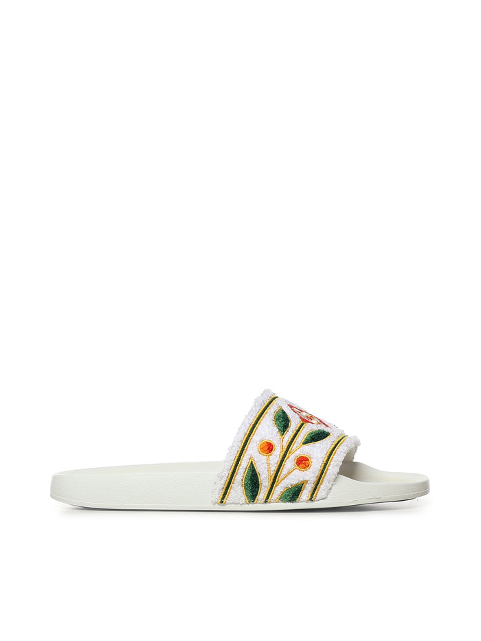 Casablanca Sandals White Polyester