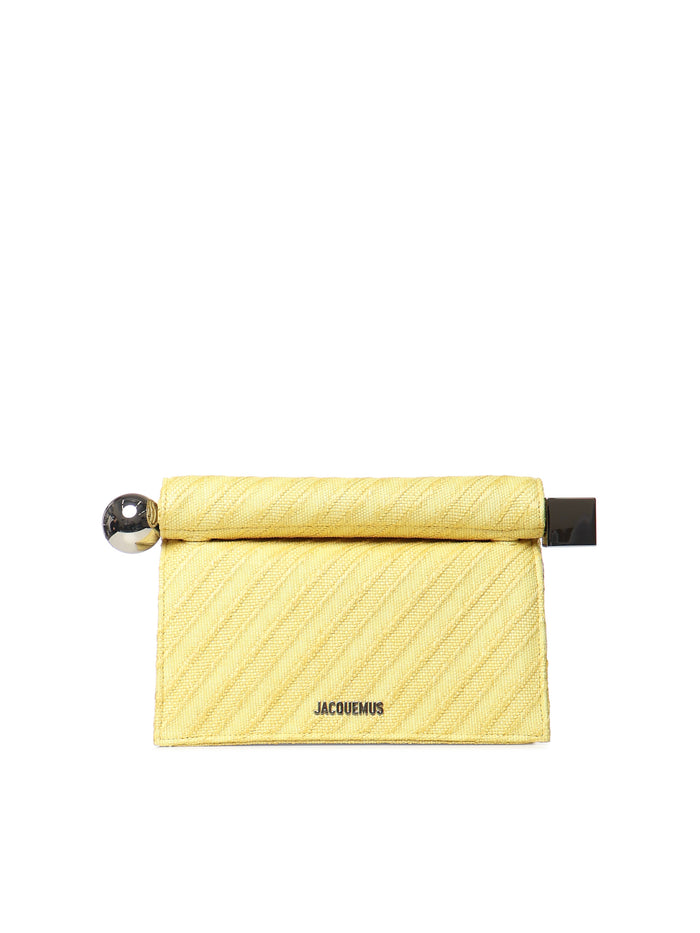 JACQUEMUS Bags Light Yellow Polyamide