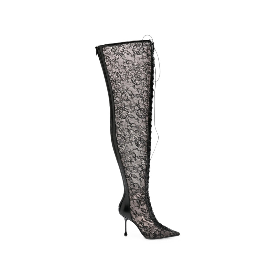 Over-The-Knee Boots Scarlett Otk95 Black Outer: Calf Leather