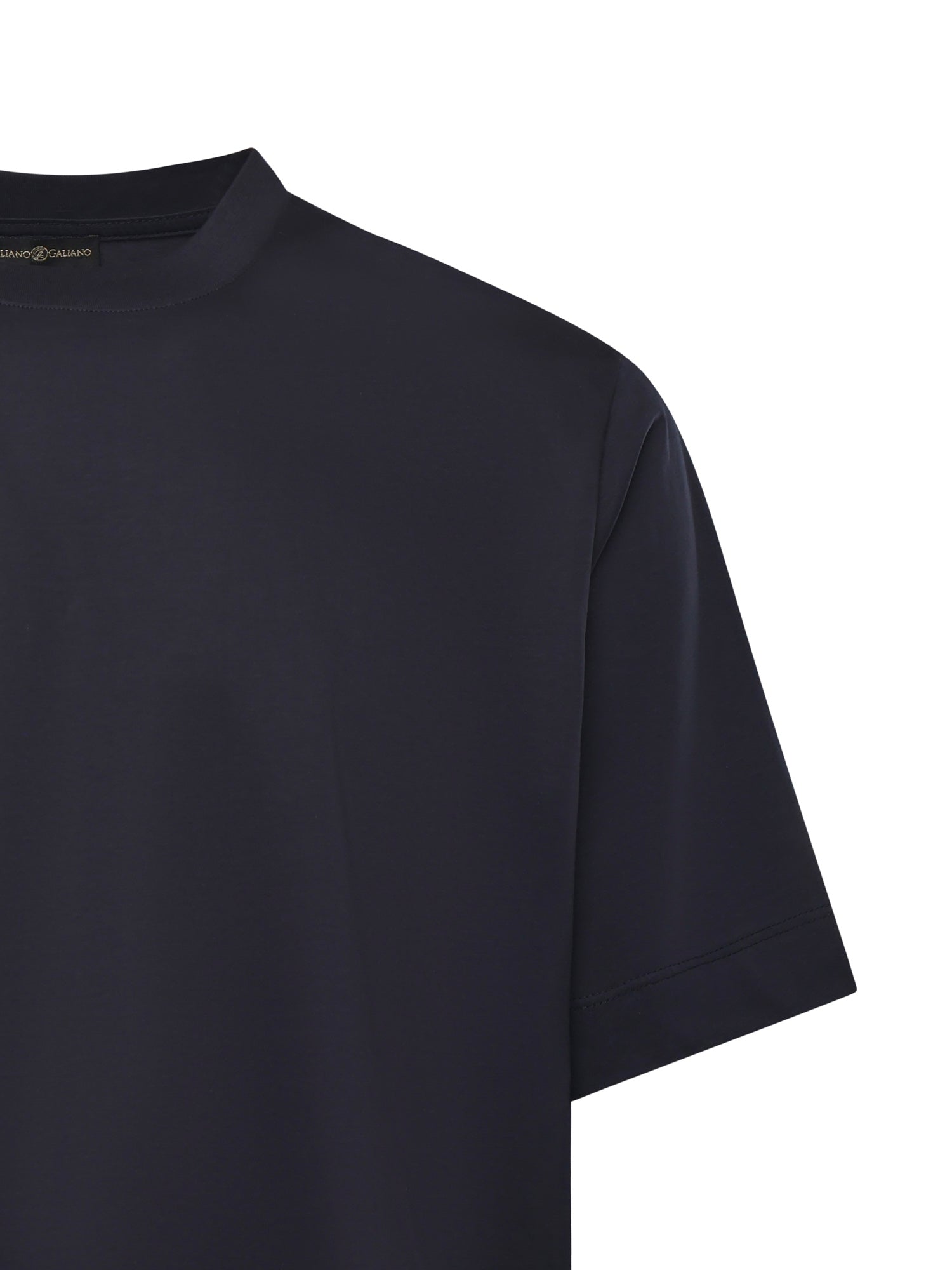 Giuliano Galiano T-shirts and Polos Blue 100 % Cotton