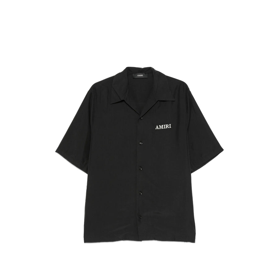 Short-Sleeve Shirt Black Polyamide