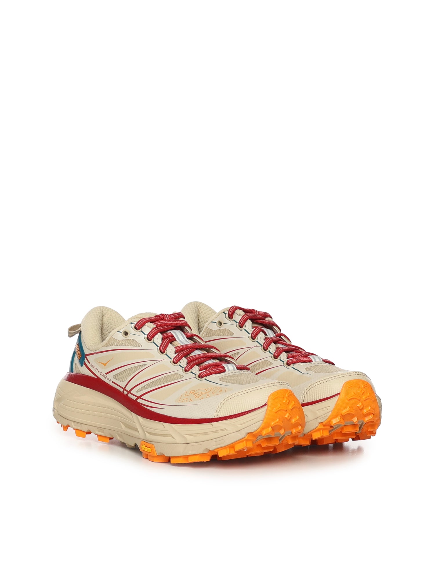 HOKA Sneakers Cream / Pepper Polyester