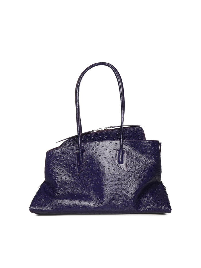 The Attico Bags Purple Calfskin