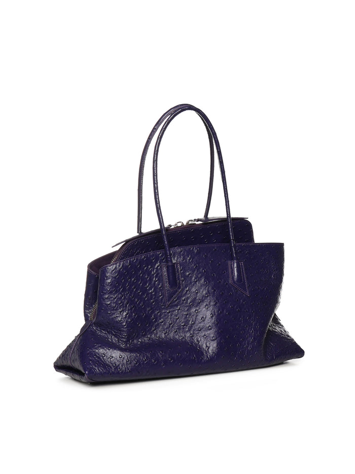The Attico Bags Purple Calfskin