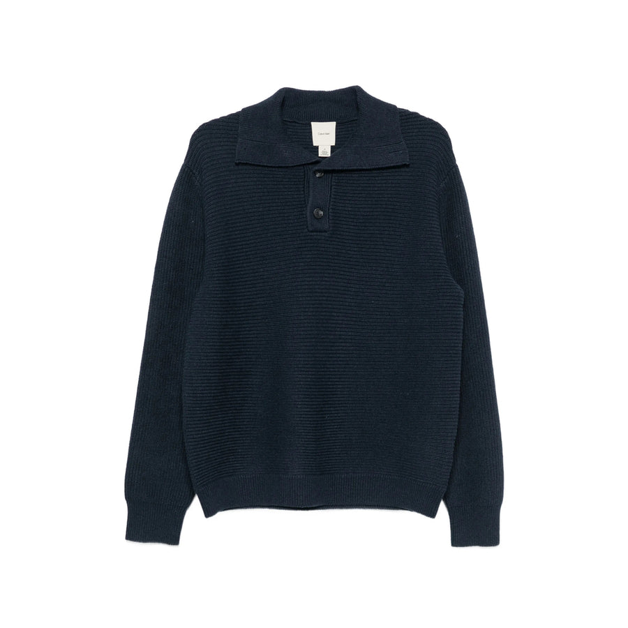 Blue Crew Neck Sweatshirt Sweater