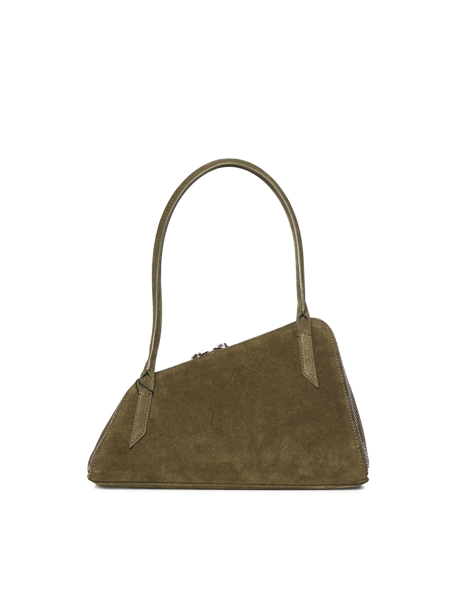 The Attico Bags Green Suede