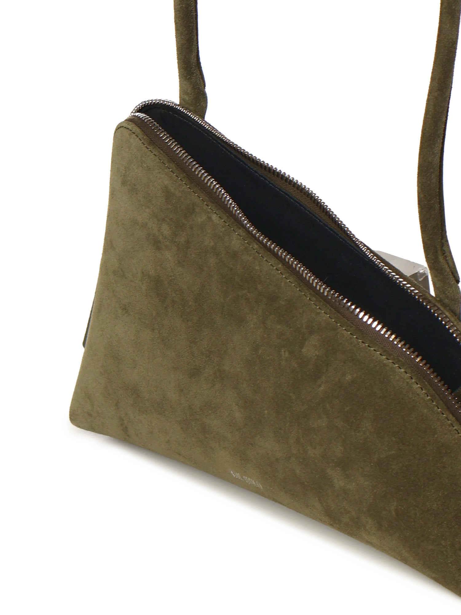 The Attico Bags Green Suede
