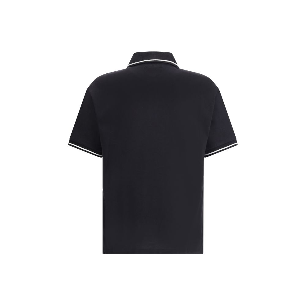 Amiri 100% Cotton polo in black — view 2