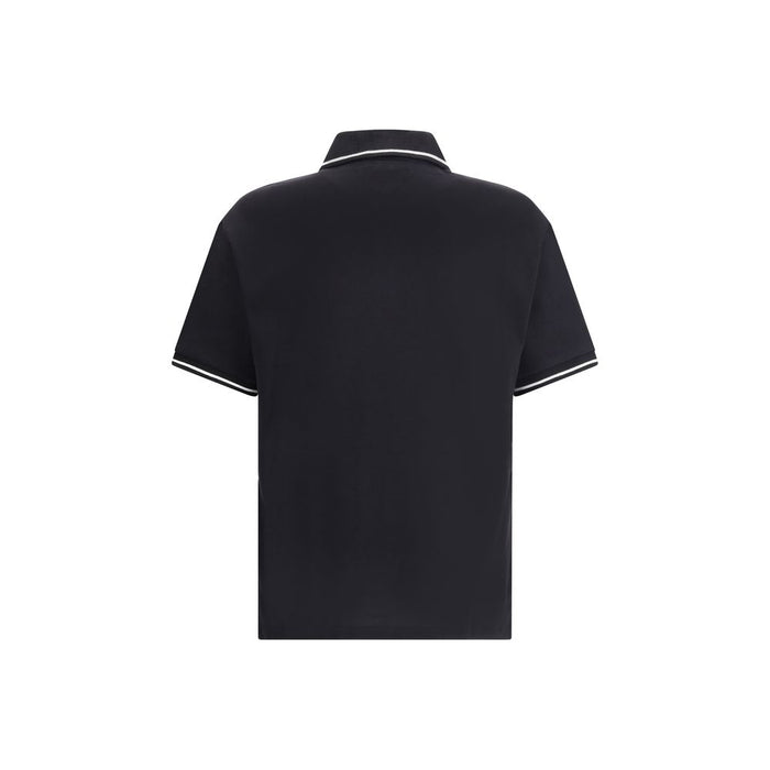 Amiri 100% Cotton polo in black — view 2