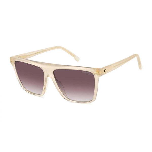 Carrera Sunglasses Square Full Rim, Ivory Frame And Pink Doubleshade Gradien Lens Carrera3027-S0szj3x