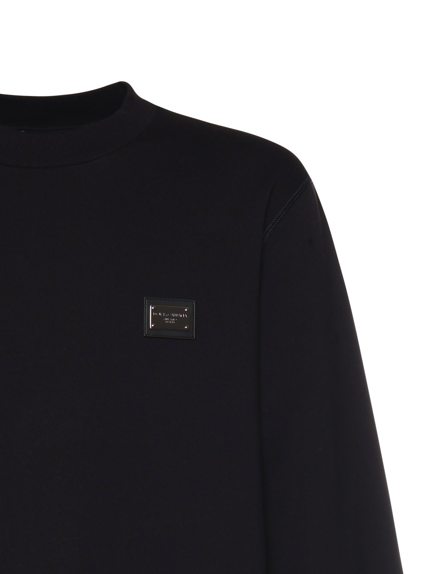 Dolce & Gabbana Sweaters Black Cotton
