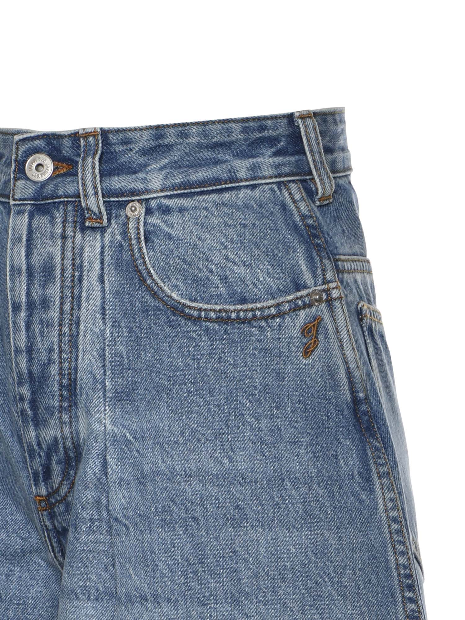 JACQUEMUS Jeans Blue/tabac Cotton