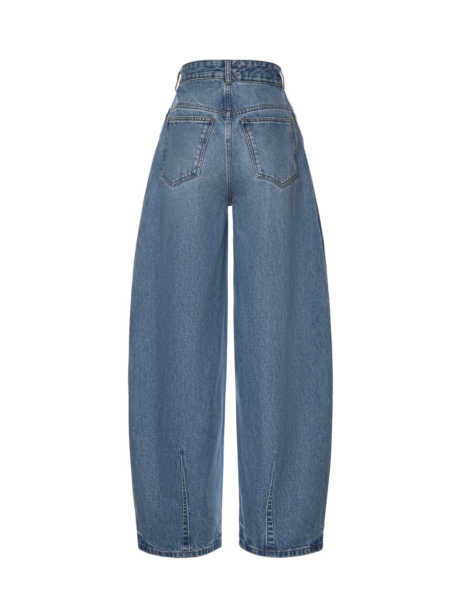 JACQUEMUS Jeans Blue/tabac Cotton