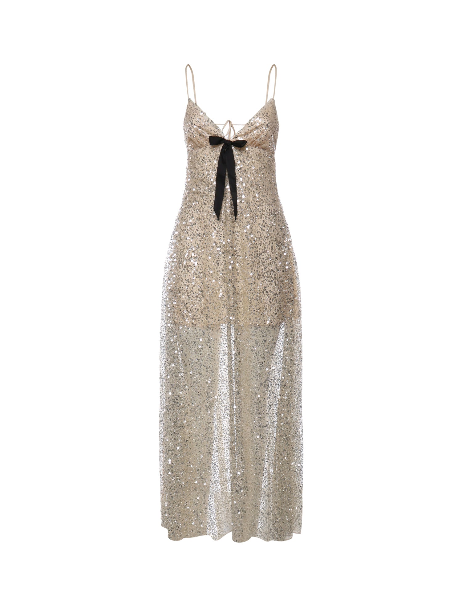 For Love & Lemons Dresses Silver Polyester