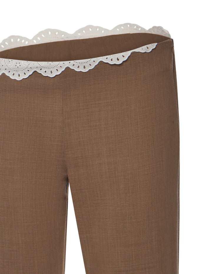 Magda Burtym RTW Beige Wool Polyamide