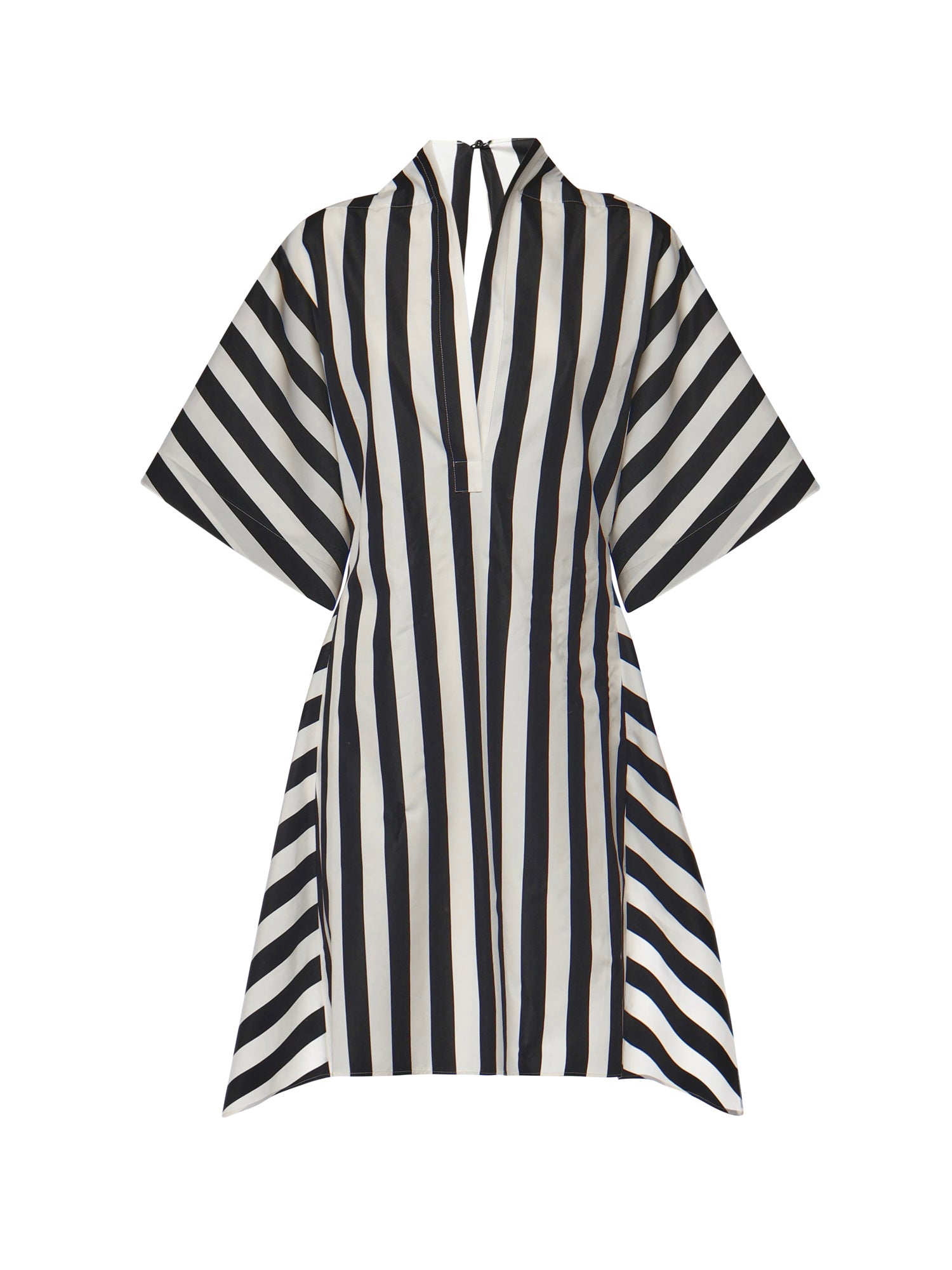JACQUEMUS Dresses Jacquard Medium Stripes Cotton Silk