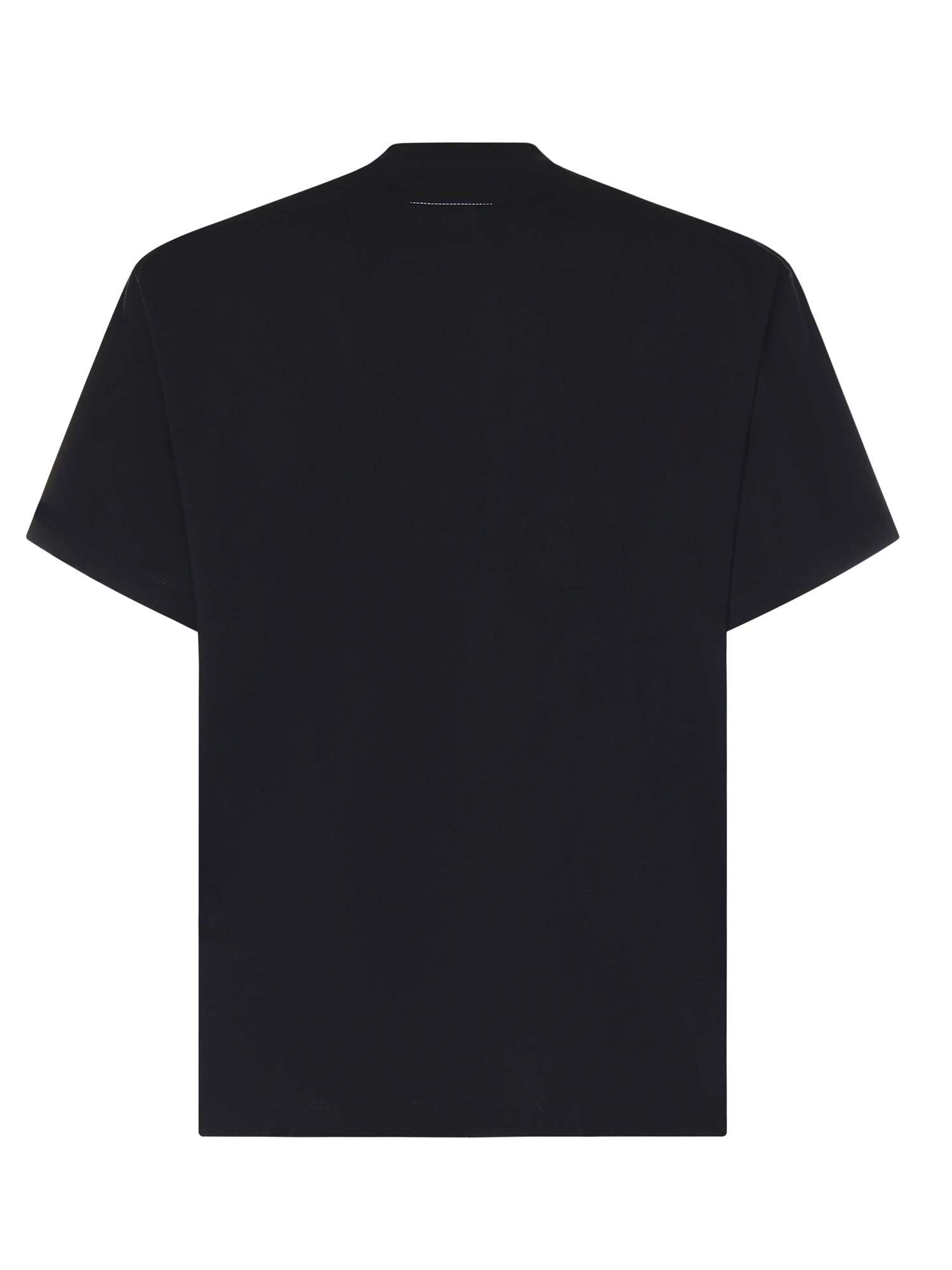 MM6 Maison Margiela T-shirts and Polos Black Cotton