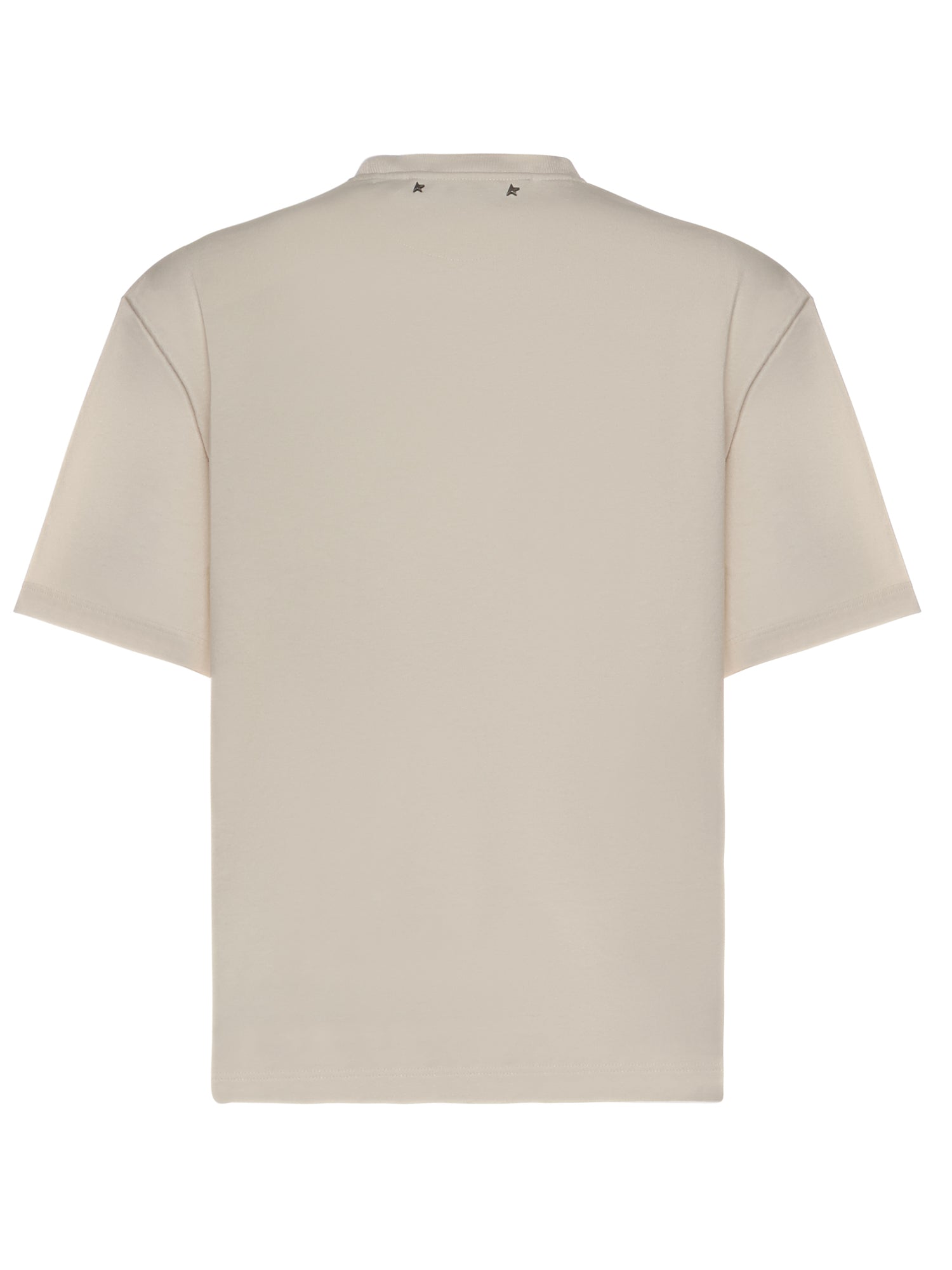 Golden Goose T-shirts and Polos Heritage White Cotton