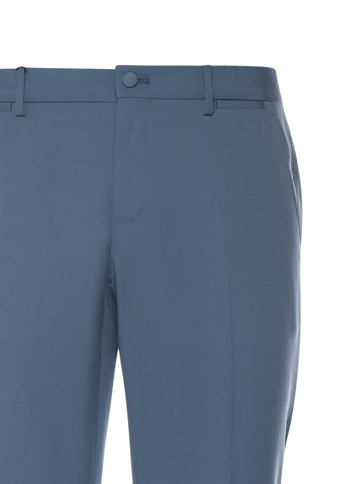 Dolce & Gabbana RTW Avion Blue Virgin Wool