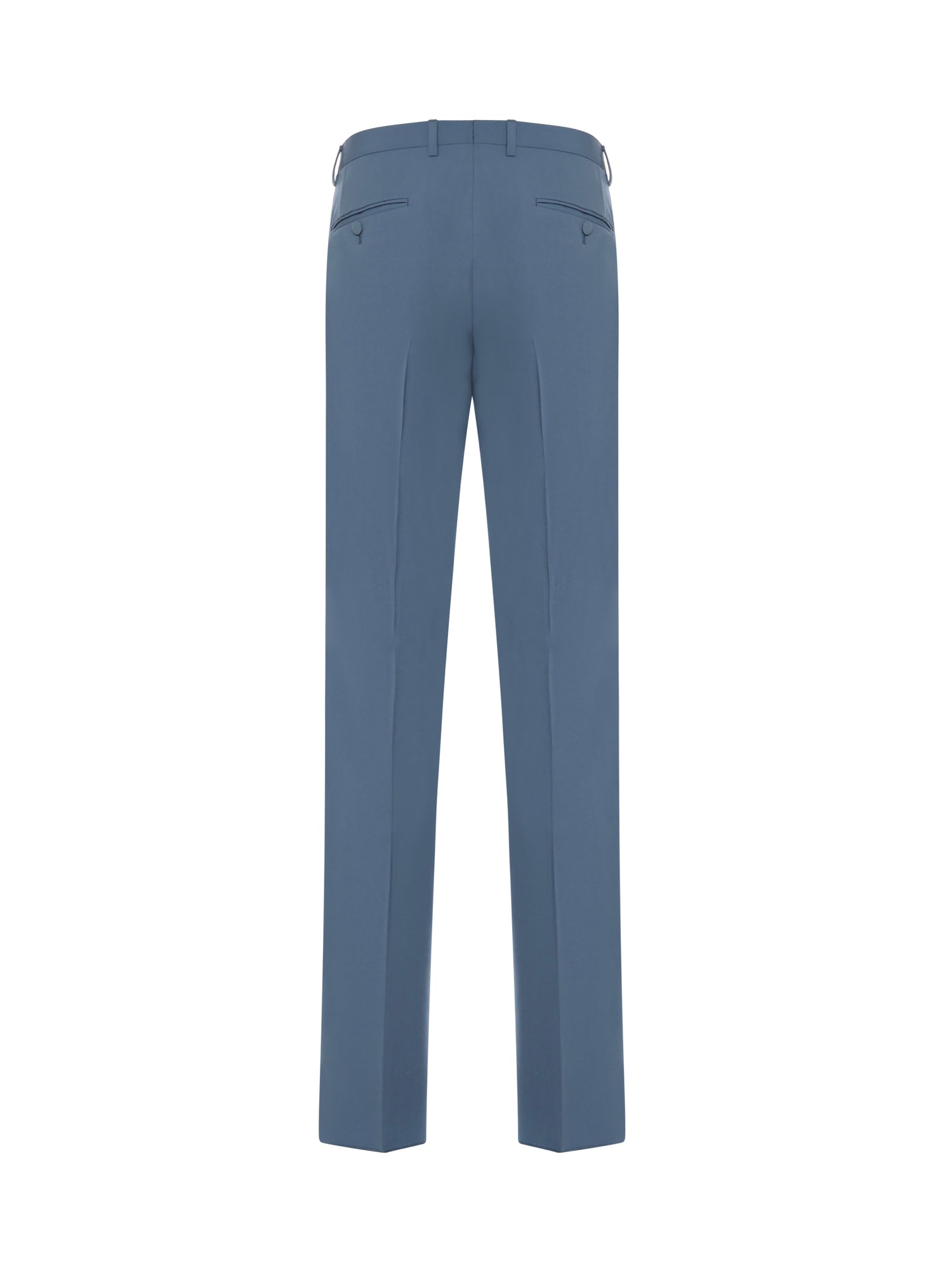 Dolce & Gabbana RTW Avion Blue Virgin Wool