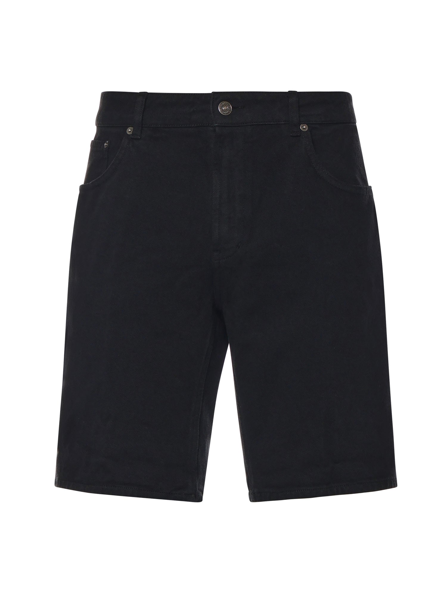 Dondup Shorts Black Cotton