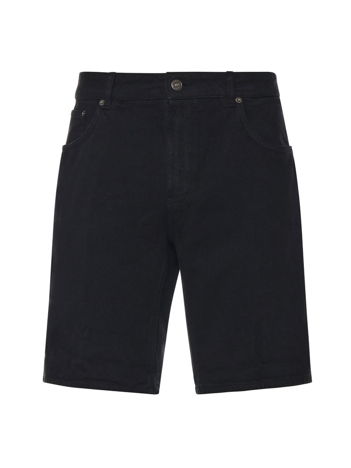 Dondup Shorts Black Cotton
