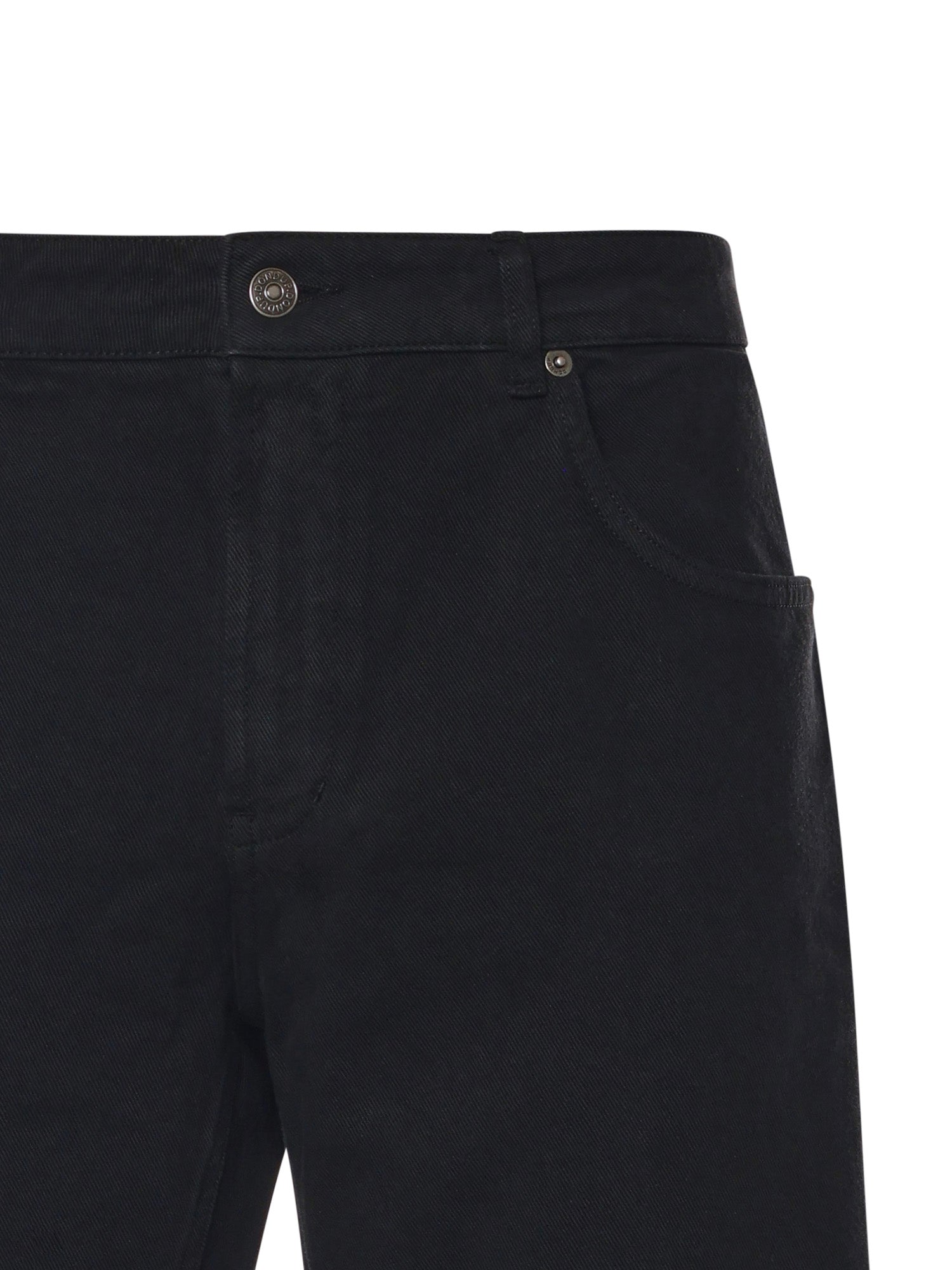 Dondup Shorts Black Cotton
