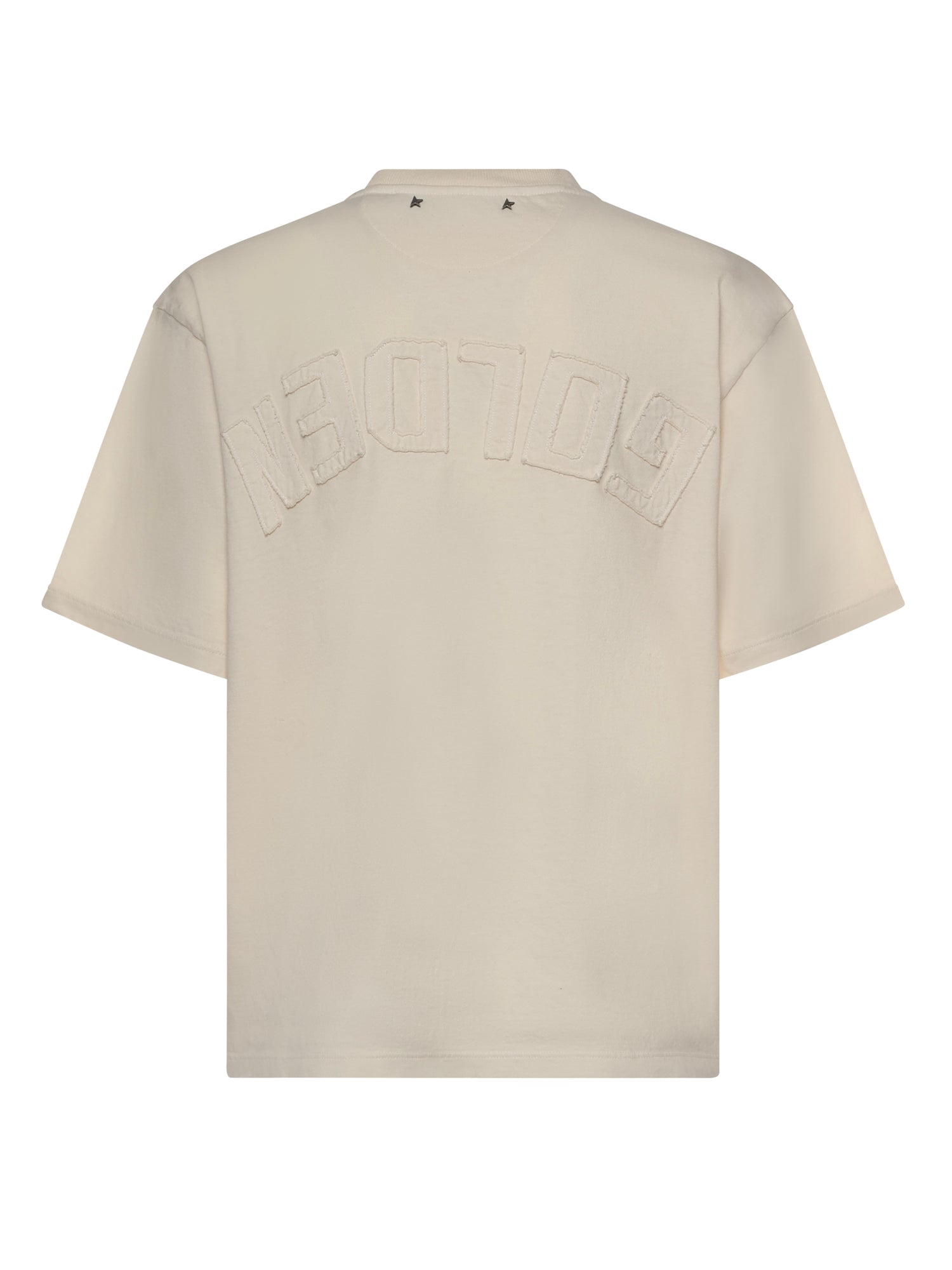 Golden Goose T-shirts and Polos Heritage White Cotton