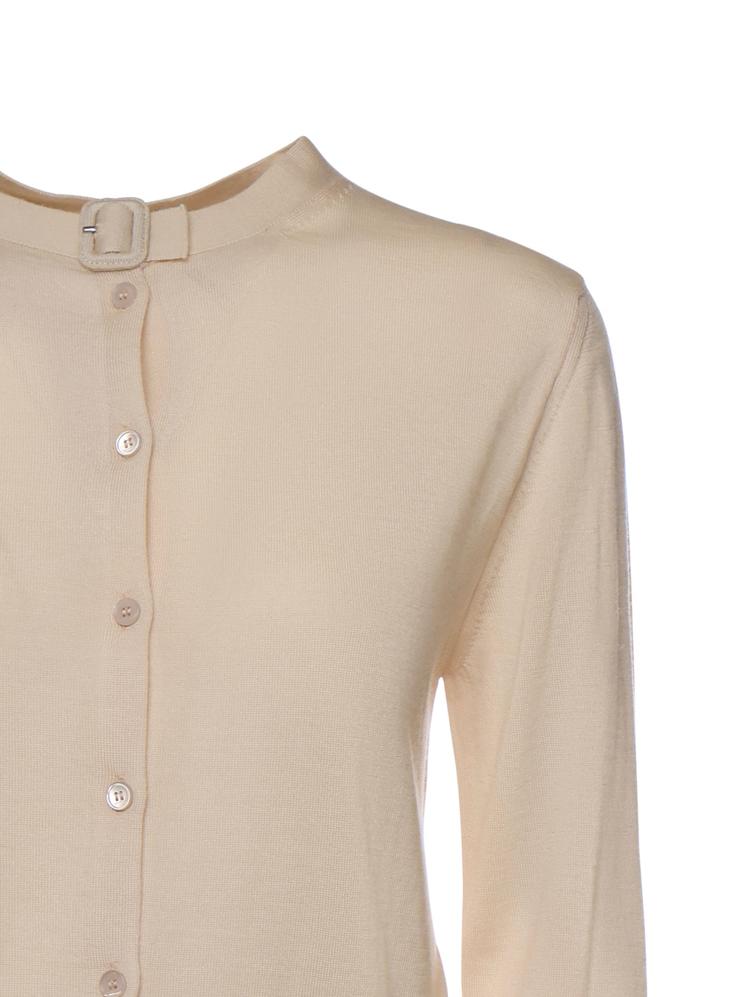 Courreges Sweaters Light Sand Merino Wool