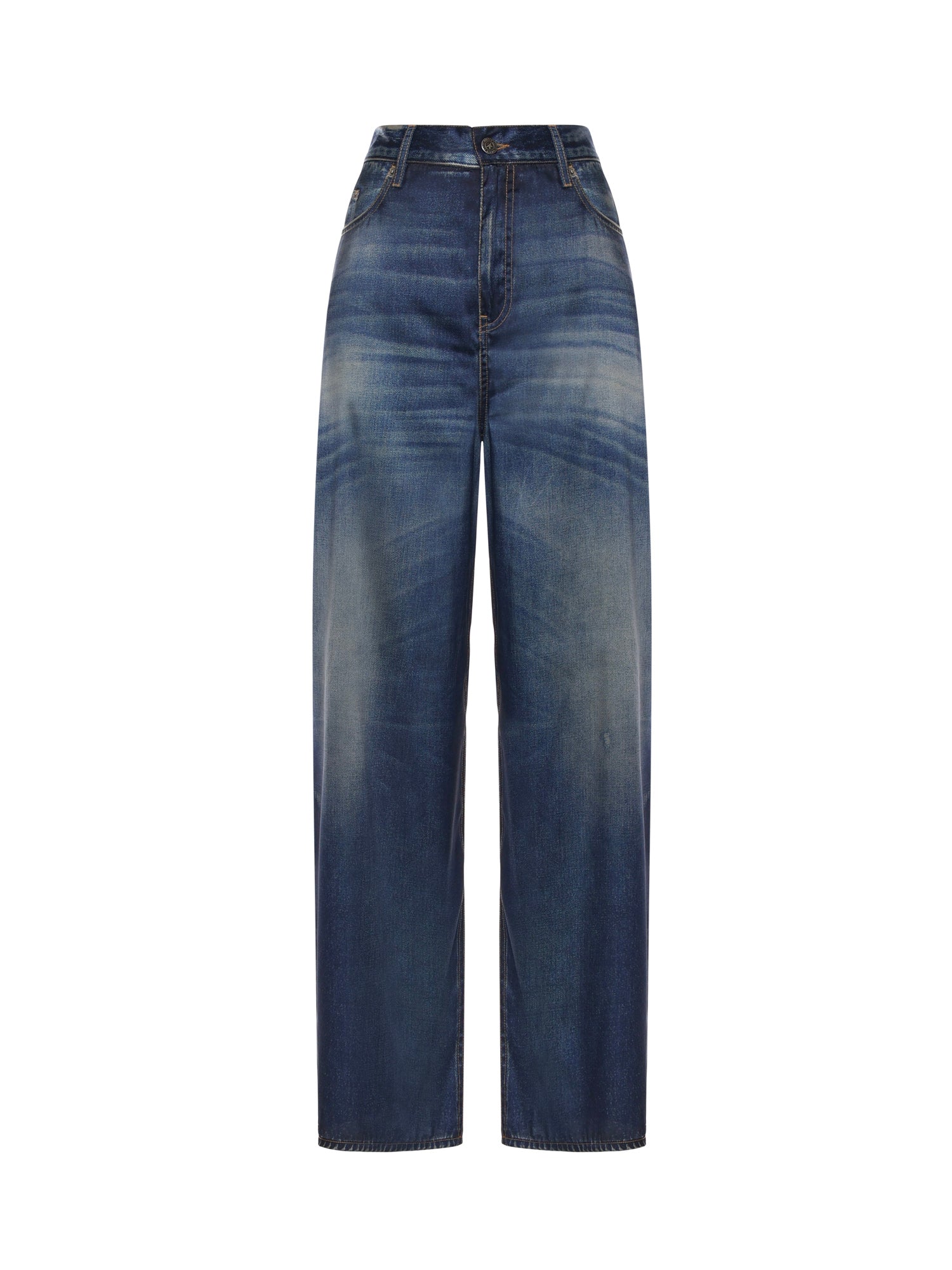 Golden Goose Jeans Blue Polyester