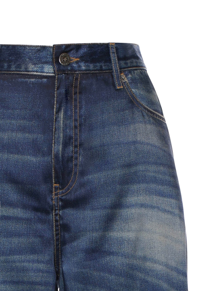 Golden Goose Jeans Blue Polyester