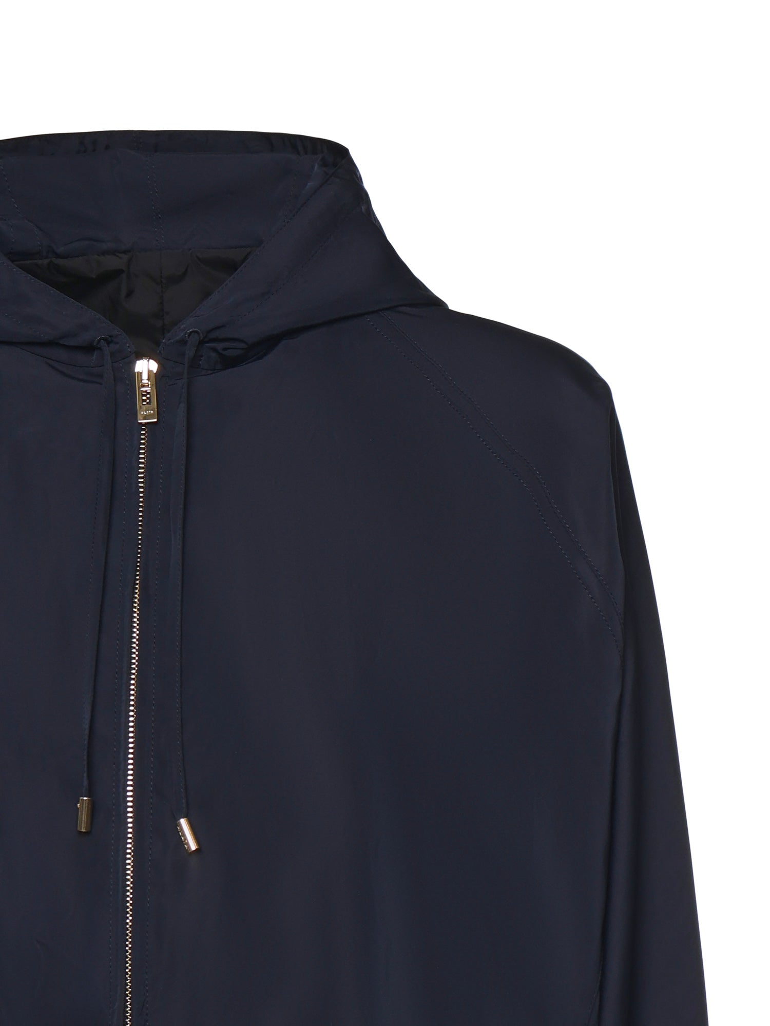 Alaia Jackets Navy Polyester Silk
