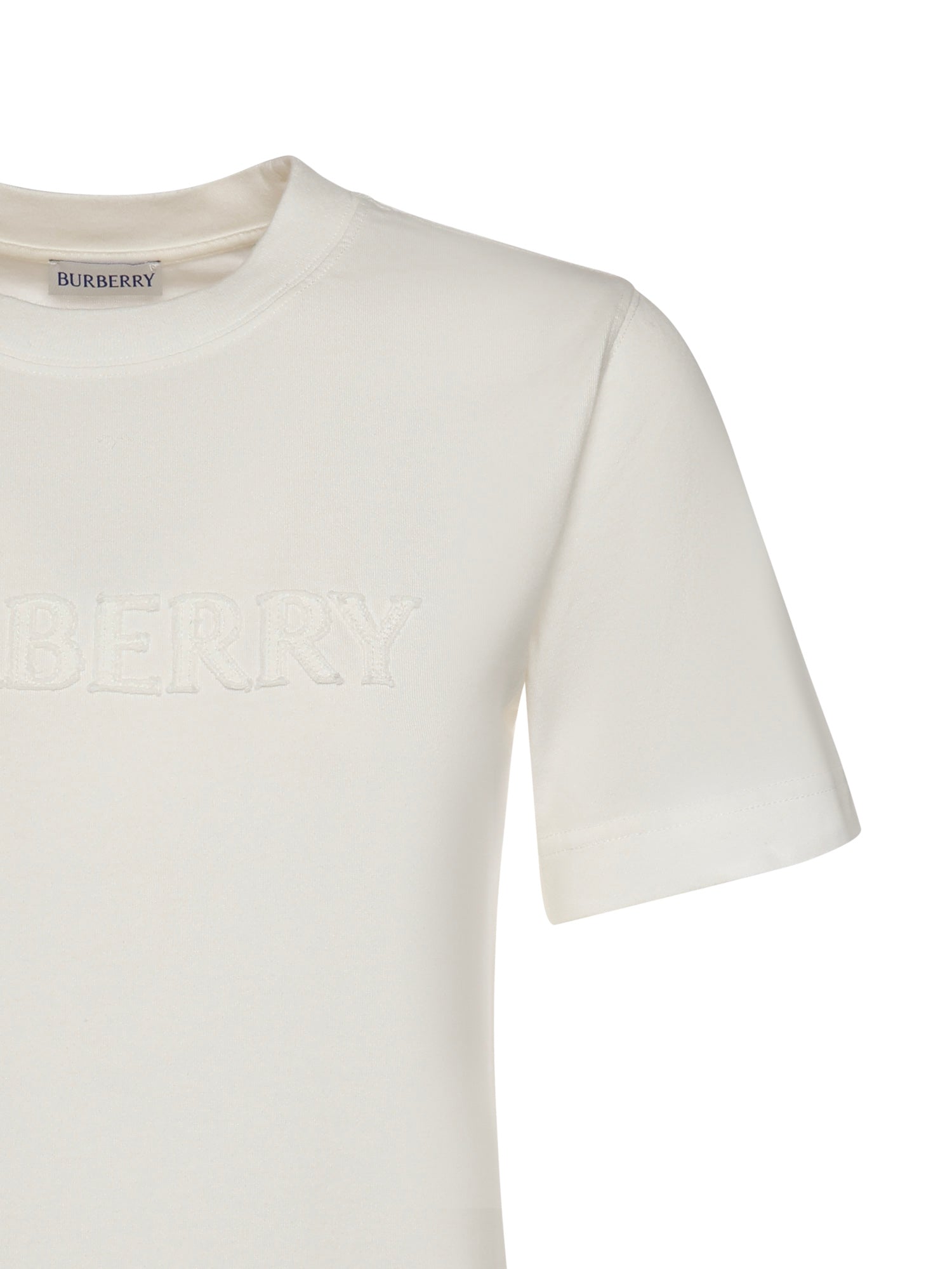 Burberry T-shirts and Polos Chalk Cotton