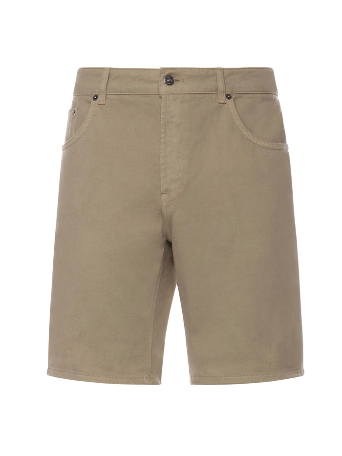 Dondup Shorts Beige Cotton