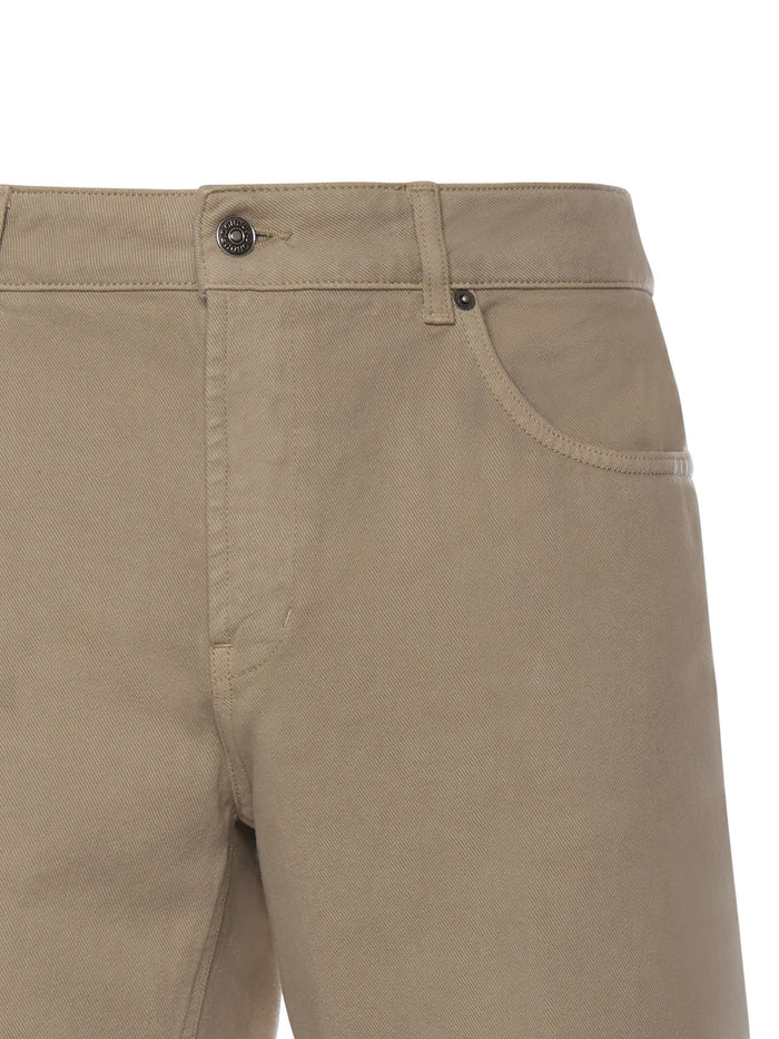 Dondup Shorts Beige Cotton