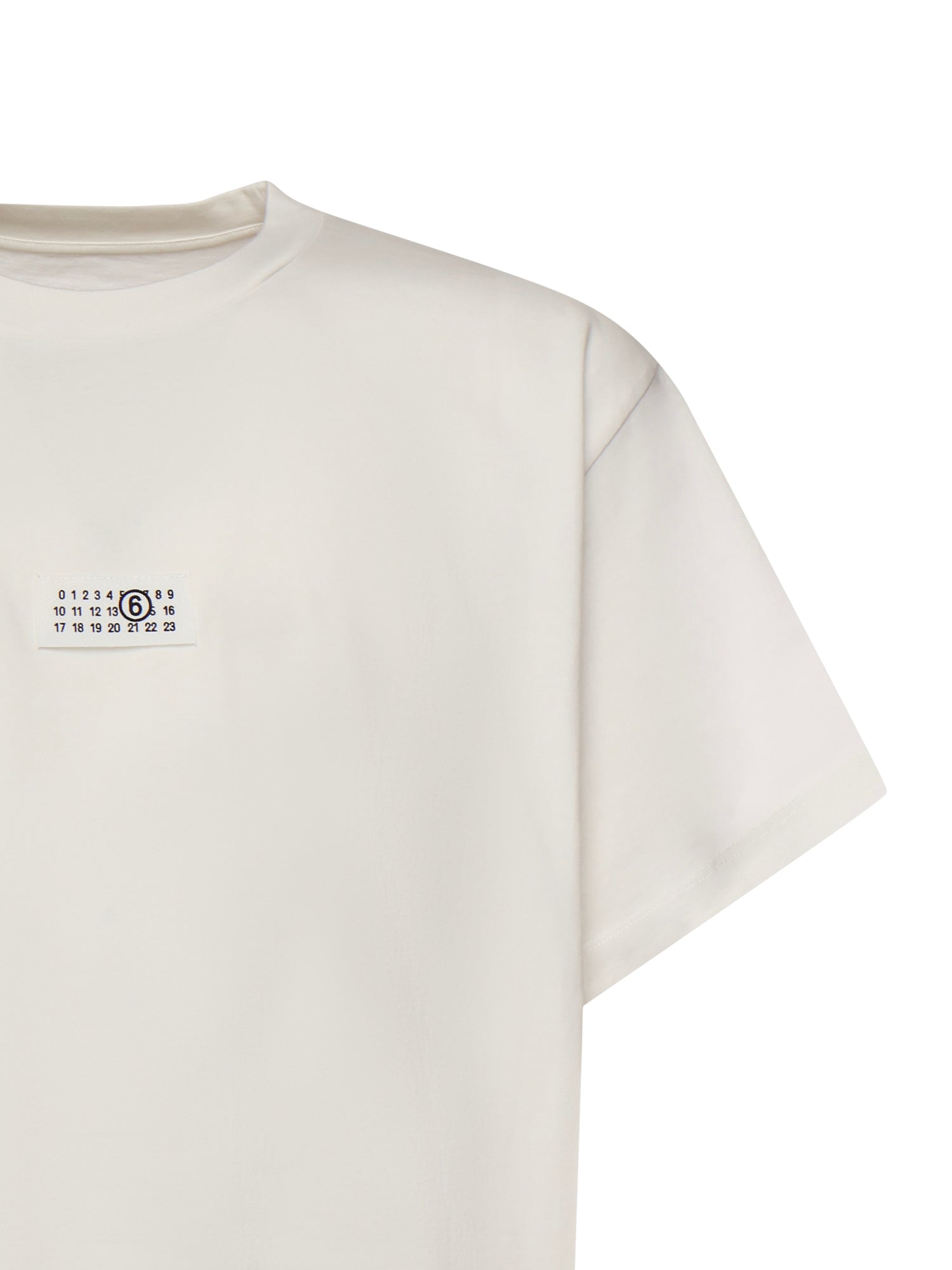 MM6 Maison Margiela T-shirts and Polos Beige Cotton