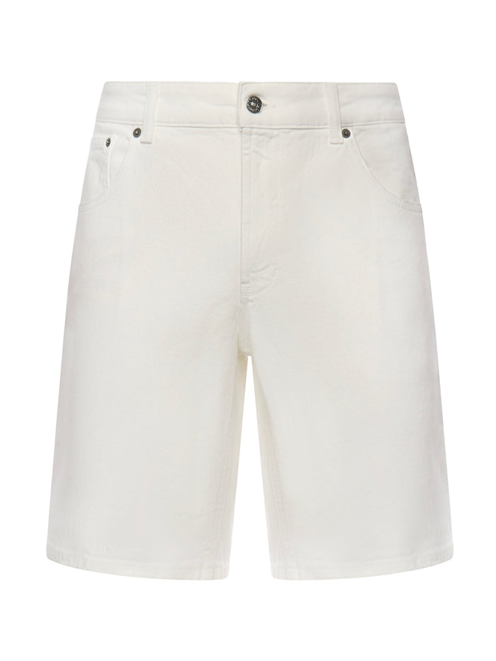 Dondup Shorts Off-white Cotton