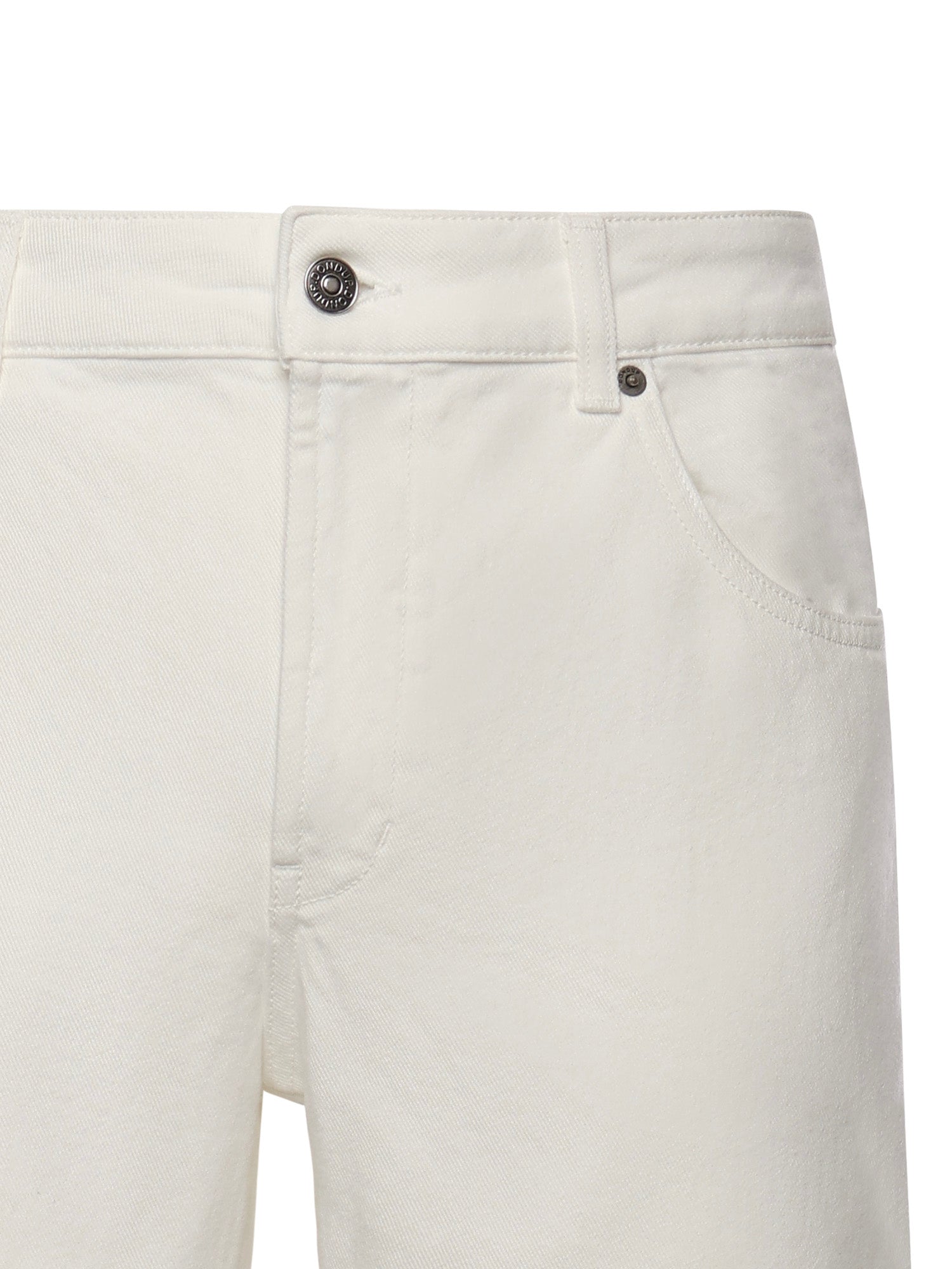 Dondup Shorts Off-white Cotton
