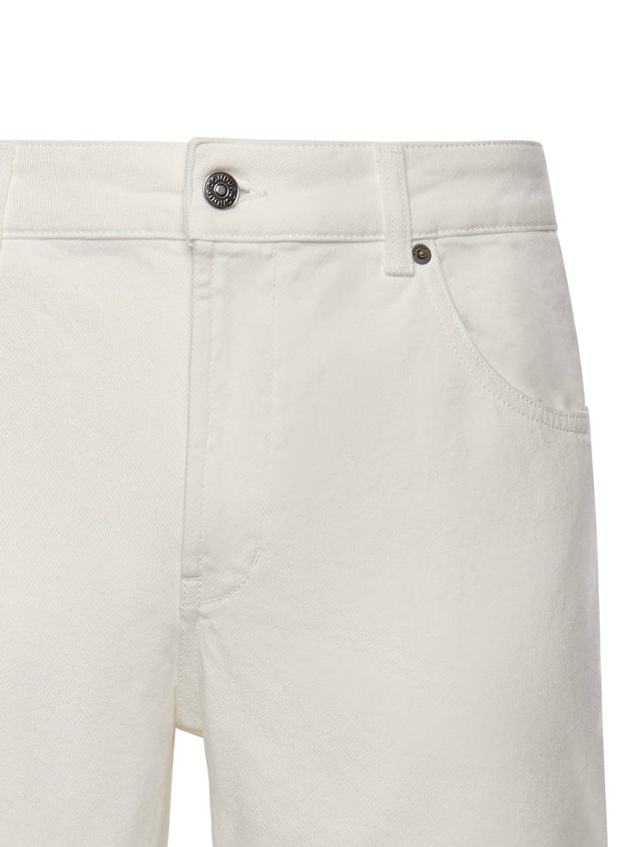 Dondup Shorts Off-white Cotton