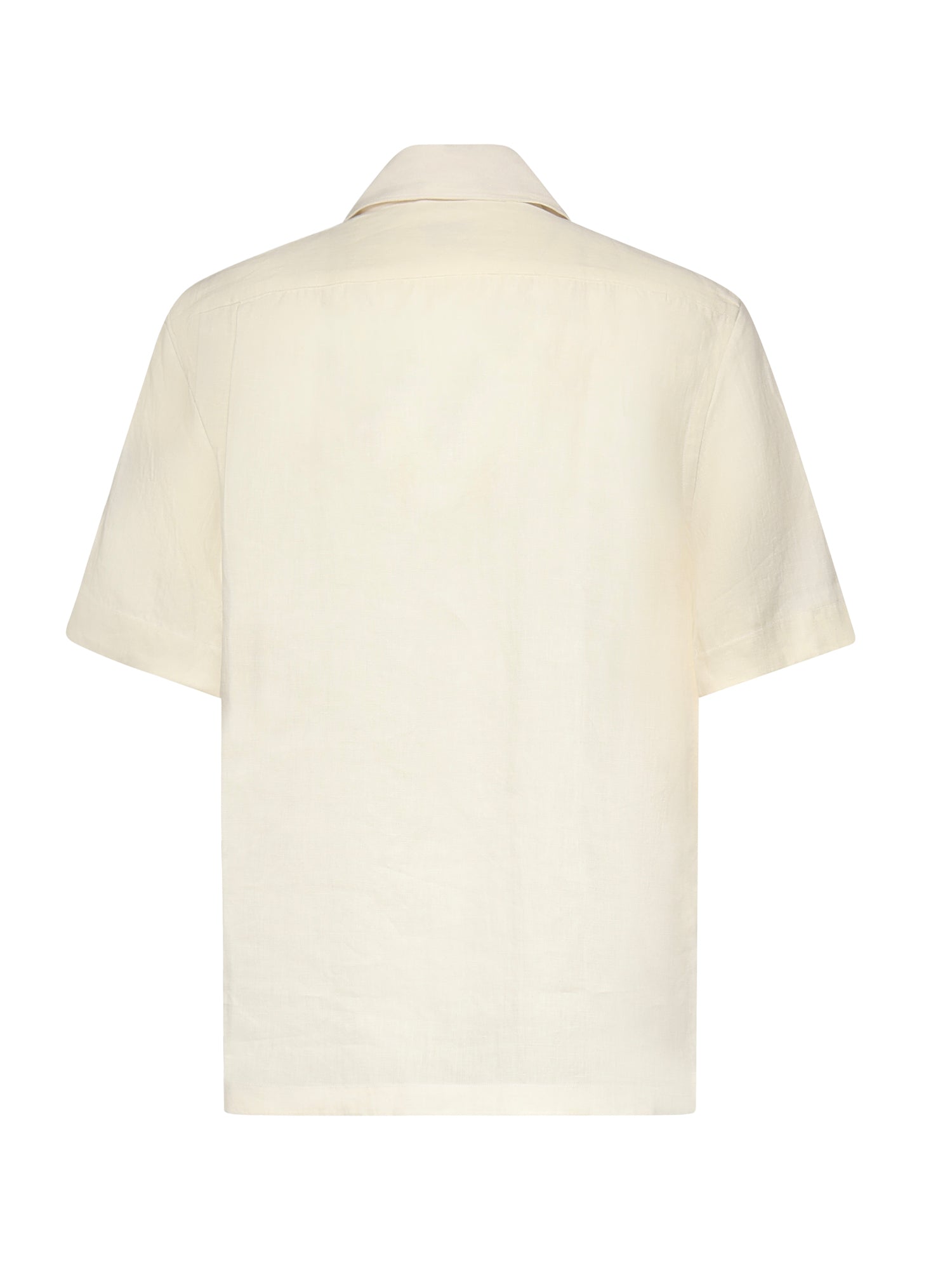 Eleventy Shirts White Linen