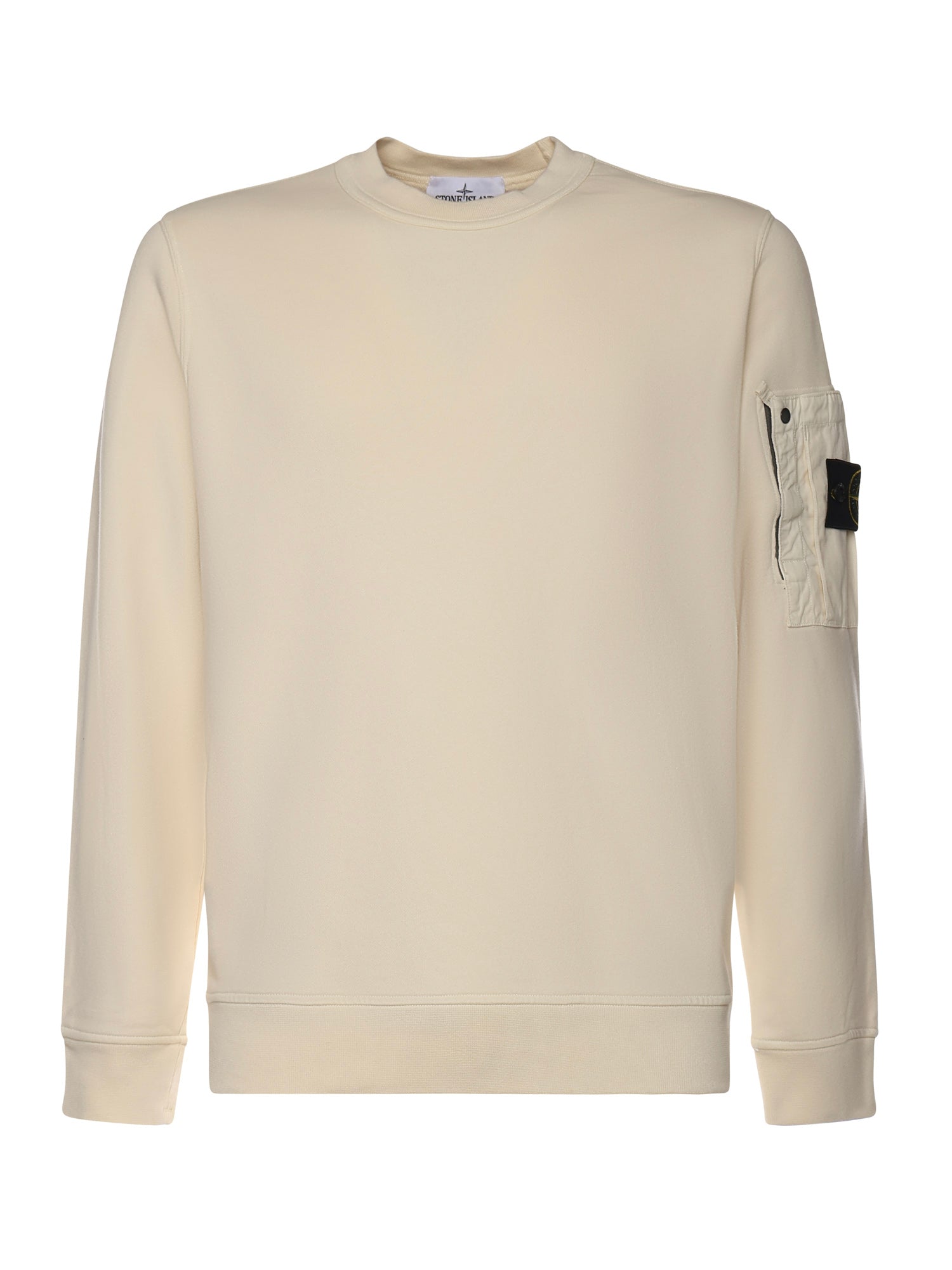 Stone Island Sweaters White Cotton