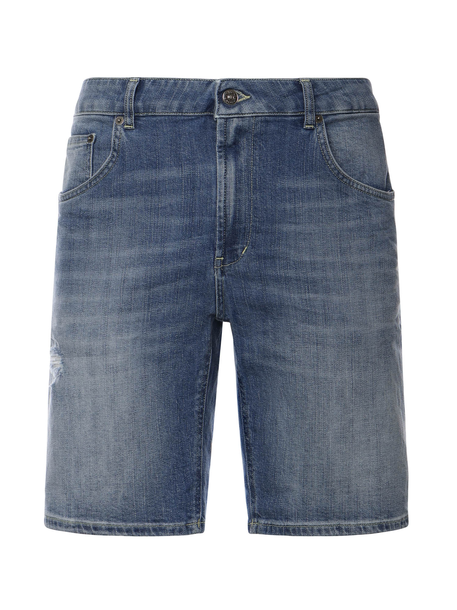Dondup Shorts Blue Cotton