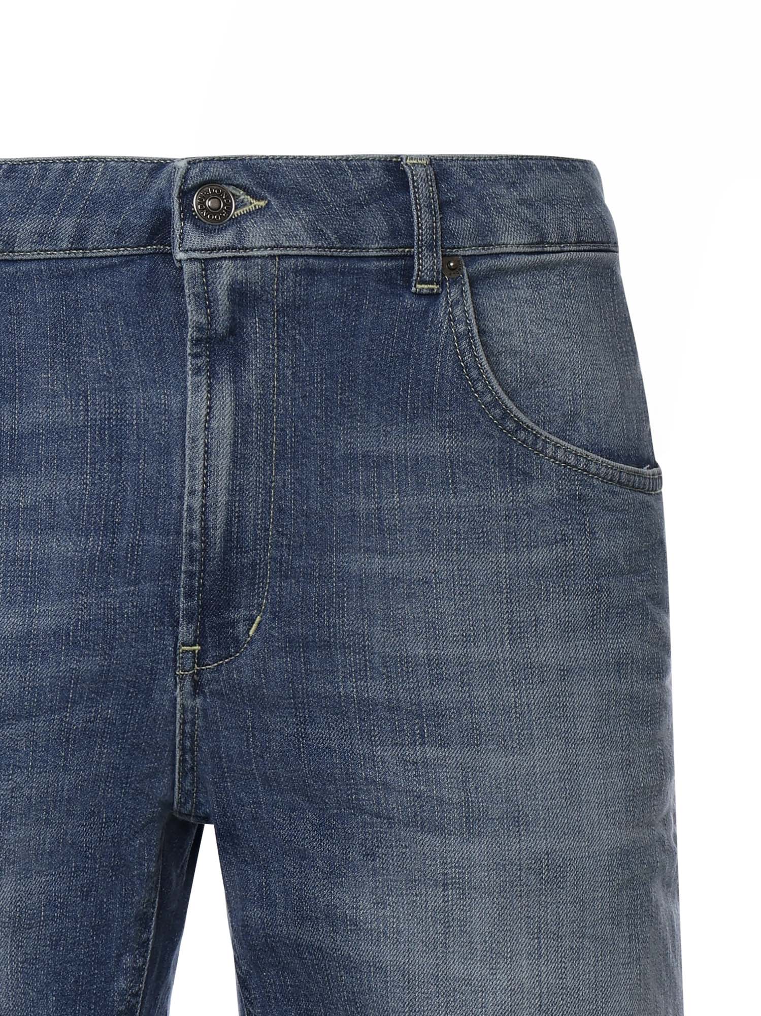 Dondup Shorts Blue Cotton
