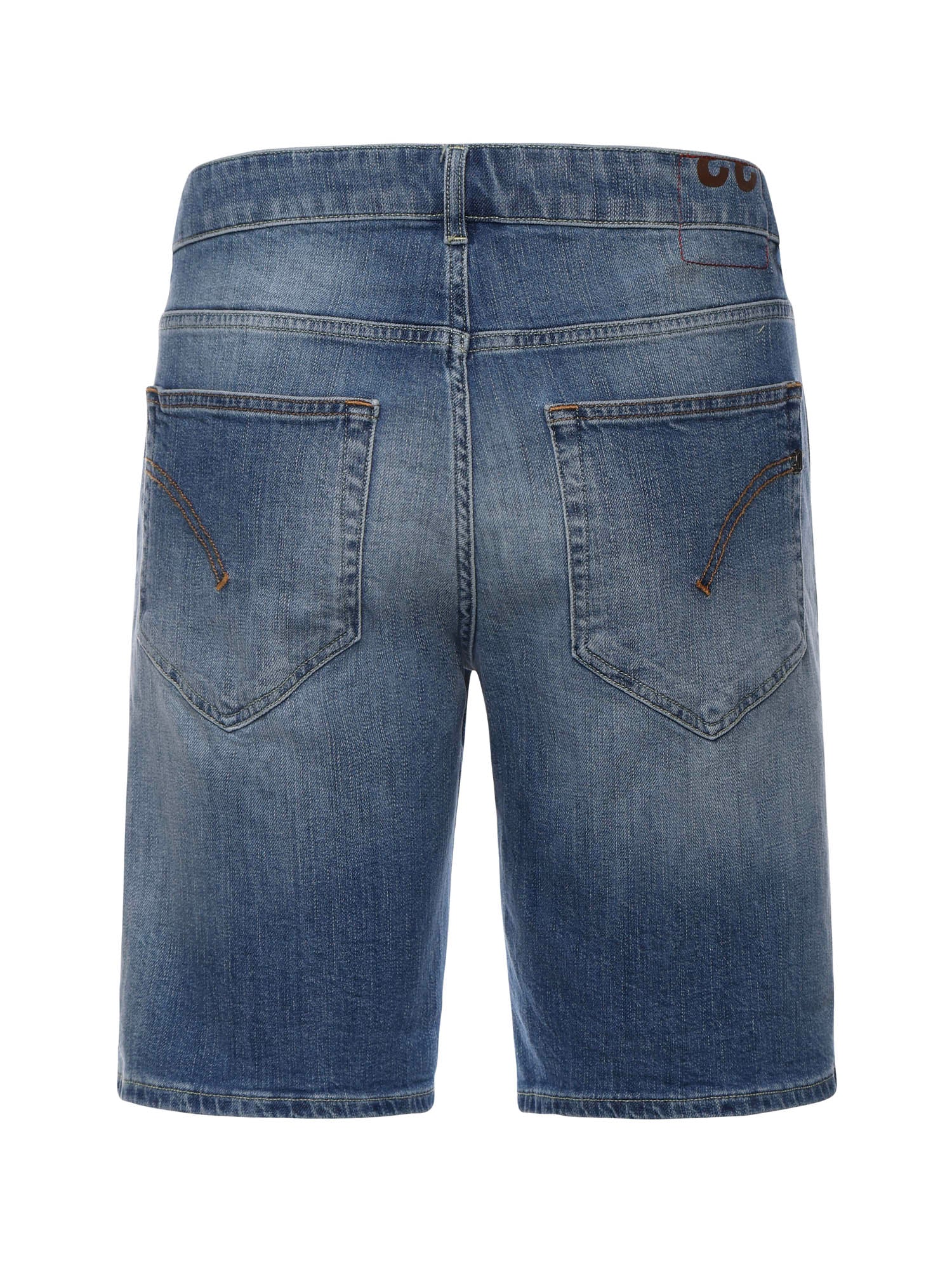 Dondup Shorts Blue Cotton
