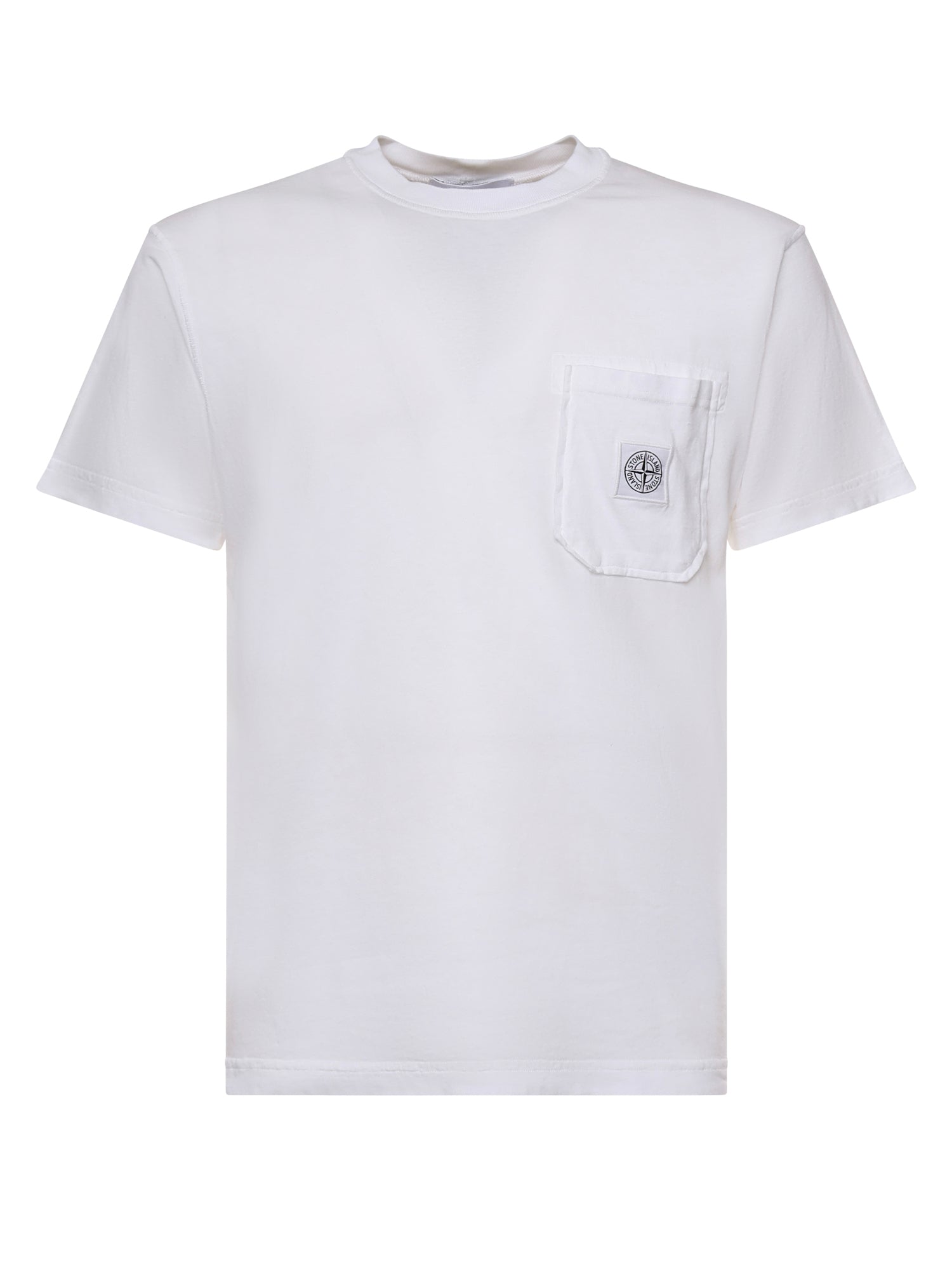 Stone Island T-shirts and Polos White Cotton